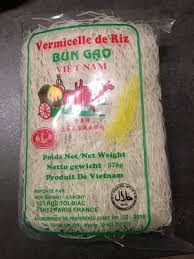 Vermicelles De Riz Bun Gao Calories Et Informations Nutritionnelles
