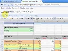 Create A Monthly Budget Planner With Google Docs Monthly Budget Planner Budget Planner Budgeting