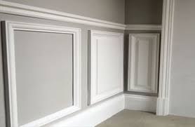 Kit Soubassement Avec Images Soubassement Bois Moulure Boiserie Murale