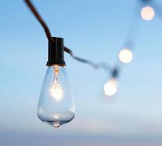 Ideas & inspiration for real life. Edison Bulb Indoor Outdoor String Lights Pottery Barn