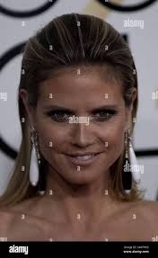 Heidi Klum at the 74th Golden Globe Awards at The Beverly Hilton Hotel, Los  Angeles, CA , USA , January 8, 2017 Stock Photo