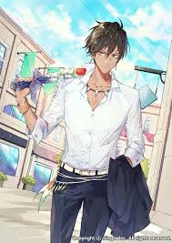 While he is known for being lazy, he actually has with dark skin that is accompanies with dark eyes and hair, his hairstyle is a. Pin By Rin Arno On Ooohhh Black Anime Guy White Hair Anime Guy Anime Guys