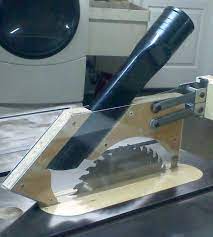 In this video i build a stable overhead guard with dust extraction for my felder table saw. Table Saw Blade Guard Dust Collection Diy Table Saw Shop Dust Collection Dust Collection