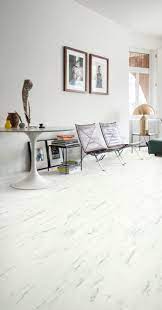 Quick Step Vinyl Flooring Ambient Click Marble Carrara White Amcl40136 In A Modern Living Room Living Room Inspiration Perfect Living Room Vinyl Flooring
