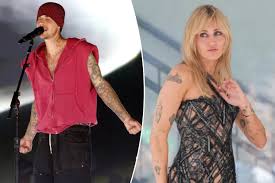 Justin Bieber the favorite over Miley Cyrus to play Super Bowl 2027 halftime show