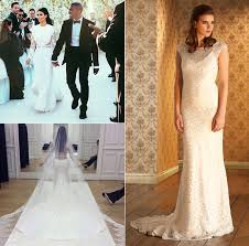 Who made kim kardashian's black turtleneck dress? Kim Kardashian Inspired Wedding Dresses Hello