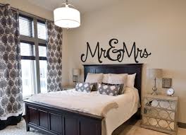 Bedroom Wall Decal Mr Mrs Master Bedroom Wall Decor Wall Decor Bedroom Master Bedroom Diy