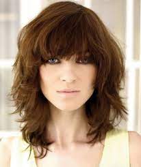 5 Peachy Curly Shag Haircuts For Short Medium And Long Curls Medium Hair Styles Bangs With Medium Hair Medium Haircuts With Bangs