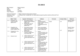 Maybe you would like to learn more about one of these? Pdf Silabus Tik Mulok Komputer Kelas 1 Sd Debora Anggreini Academia Edu