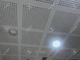 Vaulted ceilings are known, formally and informally, by many names in modern design (such as cathedral ceilings, raised ceilings, high ceilings, to vault = an arched form extruded into the third dimension used to provide a space with a ceiling or roof. Continuous Metallic Grid Ceiling Design View Or Metallic False Stock Photo Picture And Royalty Free Image Image 142457026