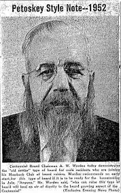 History Hanging in the Balance ~ Petoskey 1952 Centennial