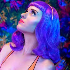 Katy Perry Burns Her Blue Wig in Video Promoting New Single "Roar"