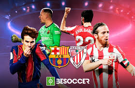 Head to head information (h2h). Barcelona V Athletic Bilbao Spanish Super Cup Final 2021 Besoccer