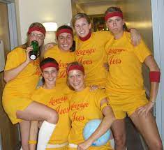 Photo Of Average Joe S Dodgeball Team Average Joes Costume Average Joe Hunt Costume