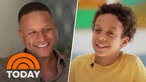 Craig Melvin Gets Interviewed About Kids by His Son, Delano