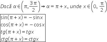 C o s 2 x = cos 2 ⁡ x − s i n 2 x = 2 c o s 2 x − 1 = 1 − 2 s i n 2 x. Reducerea La Primul Cadran Lectii Virtuale