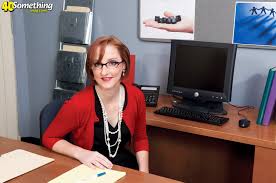 Milf nailed on work desk. Mature Office Babe Iris Strips Naked On Her Desk Megapornx