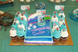 Frozen Cake From Heb Frozen Birthday Party Frozen Birthday 4th Birthday Parties