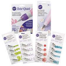 Icing Decorating Tips Set Tips For Writing Flowers Ruffles Or Borders Icing Decorating Tips Wilton Tips Decorating Tips