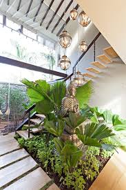 Monsoon Retreat In India Welcoming Nature Indoors Staircase Design House Design Interior Garden