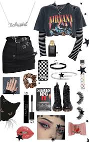 Egirl Outfit Shoplook Aesthetic Grunge Outfit Punk Girl Outfits Egirl Fashion