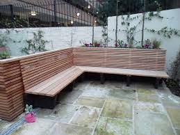 Bench Built Using Western Red Cedar Battens Http Www Silvatimber Co Uk Fencing Western Red Cedar Fencing We Cedar Cladding Built In Bench Western Red Cedar