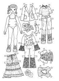 Giving children the forgiveness of paper doll coloring pages to print is a embrace opportunity for them to perform what they are in fact made off. Pin On Papir Dukker