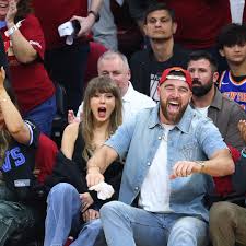 Taylor Swift and Travis Kelce Take Tips From Kylie and Timothée's Courtside  Style | Vogue