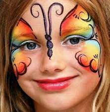Muyameno Com Maquillaje Infantil Y Caritas Pintadas Mariposas Face Painting Easy Butterfly Face Paint Face Painting Designs