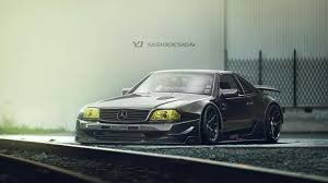 Mercedes Race Car Mercedes 500sl Mercedes Sl Mercedes Sl500