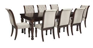 This opulent set is adorned with rich appliques: Porter 9 Piece Dining Room Set Furniture Deals Online
