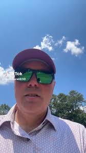 Captain Danny Ray Brown Jr doing his practice round at the BMW Charity  ProAm from a par three .He wanted to show everyone the view .