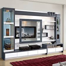 I used three in stock brown maple home depot upper kitchen cabinets (30 wide x 18 high x 12 deep), plywood, bead board, 1x2 & 1x3 boards and some decorative moulding! Tv Unit Designs In The Living Room Built In Wall Units Living Room Built In Wall Units Wall Unit Designs