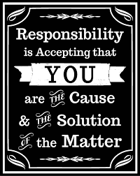 Image result for accept responsibility
