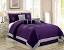 King Size Purple And Grey Bedding