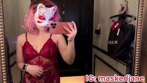 Nofacej19 - Transparent Lingerie Try On - EPORNER