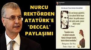 Atatürk'e hakaret haberleri ve güncel son dakika gelişmeleri için tıklayın! Nurcu Rektorden Ataturk E Hakaret Gazikent27