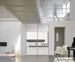 Portes De Placard Optimum Verre Laque Blanc Et Miroir Argent Porte Placard Placard Blanc Placard