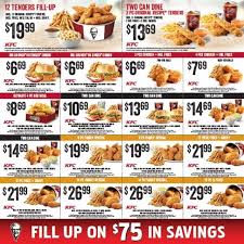 Nov 06 2018 Kfc In British Columbia And Ontario Fill Up On 75 In Savings Shopping Canada In 2020 Kfc Kfc Coupons Coupons