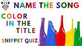 Here's a list of dance songs about rainbows for your listening pleasure. Top 5 Favorite Songs With Colors In The Title The Friday Five Youtube