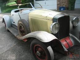 Vehicle does not have an existing warranty. 1931 32 Auburn Speedster Project Car Many Extras Look