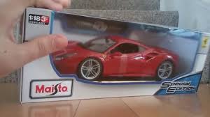 Dcx magazine ad / 0518. 1 18 Maisto Ferrari 488 Gtb Unboxing Youtube