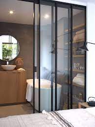 Suite parentale, plan chambre parentale, chambre dressing salle de bain. Verriere Interieure 30 Idees Pour Toute La Maison Homelisty Decoration Salle De Bain Salle De Bains Verriere Maison