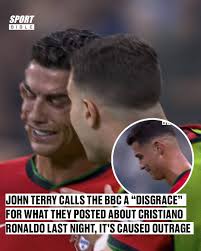 Fans lost it and called for the BBC employee to be sacked for it and John  Terry was furious, as were many fellow footballers... 🤬 Someone could be  in serious trouble for