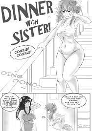 Dinner With Sister- Kipteitei | 18+ Porn Comics