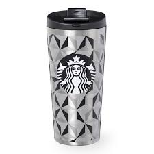 An Insulating Stainless Steel Tumbler With A Geometric Pattern Part Of The Starbucks Dot Collection Starbucks Coffee Cups Starbucks Mugs Starbucks