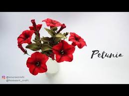 Free Pattern Easy Petunia Felt Flowers Diy How To Make Felt Flowers By S Nuraeni Youtube Felt Flowers Diy Felt Flower Tutorial Felt Flowers
