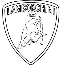 Lamborghini logo coloring pages sketch coloring page. Lamborghini Coloring Pages 50 Printable Coloring Pages