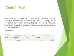 Untuk menentukan persediaan yang dipakai/dijual, persediaan yang pernah ada (persediaan awal ditambah fifo (first in first out), barang yang masuk terlebih dahulu dianggap yang pertama kali dijual/keluar. Persediaan Barang Dagang Ppt Download