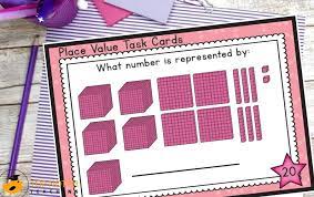 The player determines where on their place value mat, they want to place the number. Place Value Cards For Building Number Sense Top Notch Teaching